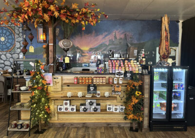 tea bar at conjuring tree in West Jordan, utah